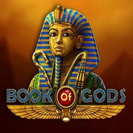 Logo of Book of Gods from BF Games at Wonaco Casino