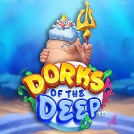 Dorks of the Deep slot logo by Hacksaw Gaming at Wonaco CasinoDorks of the Deep